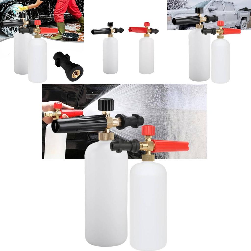 Miedziany spryskiwacz pianowy wysokociśnieniowy do myjek ciśnieniowych K2-K7. Wielofunkcyjna piana do mycia samochodów i podlewania ogrodu. Ciśnienie 3000 psi.