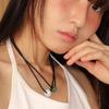 (6 colors) Gemstone String Necklace