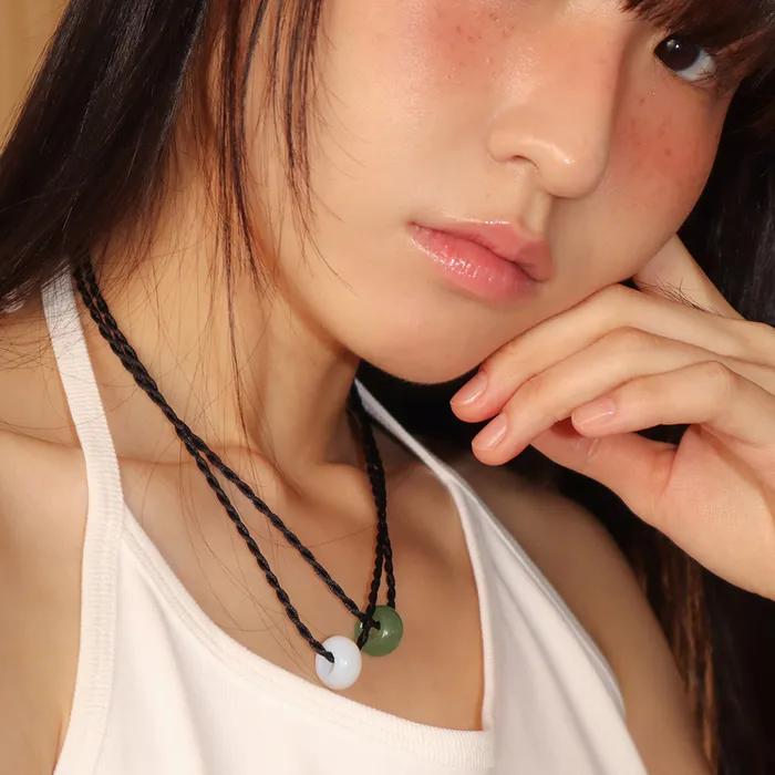 (6 colors) Gemstone String Necklace