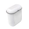 Hanging Small Kitchen Trash Can with Lid Wall Mounted Garbage Can Compact Modern Stable Kitchen Compost Bin for RV Cupboard