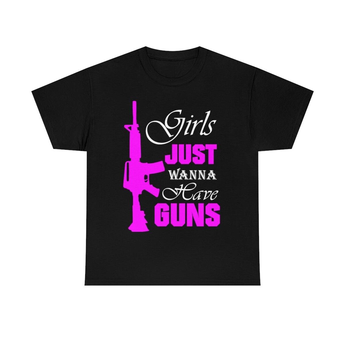 

Girls just wanna have guns short Sleeve Tee M