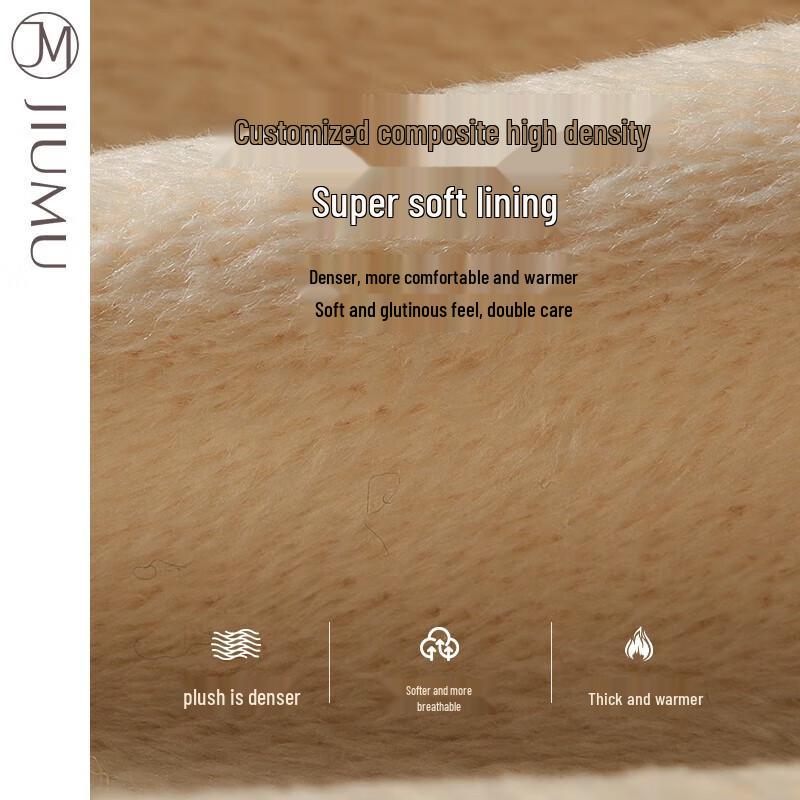 JIUMU Women's Winter Plush-Lined Touchscreen Gloves