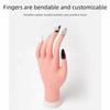 Soft Nail Practice Hand Flexible Positioning Fake Hand Nail Tools Mannequin Hand  Nail Training