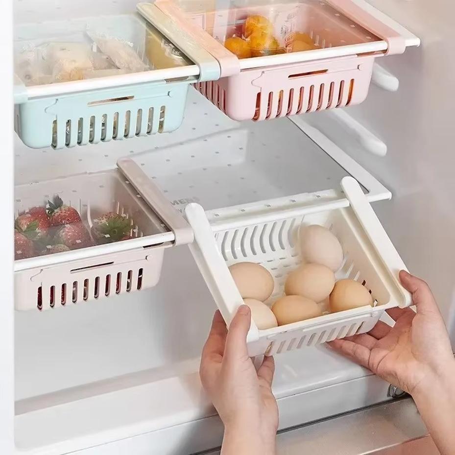 1 Pcs New Kitchen Fruit Food Fresh Refrigerator Storage Box Fridge Fruit Vegetable Spice Food Case Container Kitchen Organizer