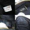 Used COACH Shoulder Bag Pochette 87734 Leather Black Mini