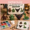 Kleines 3D-Tier-Bastelset mit Perlen und Kunststoffmaterialien für DIY-Tierdekoration und Kinderkreativität