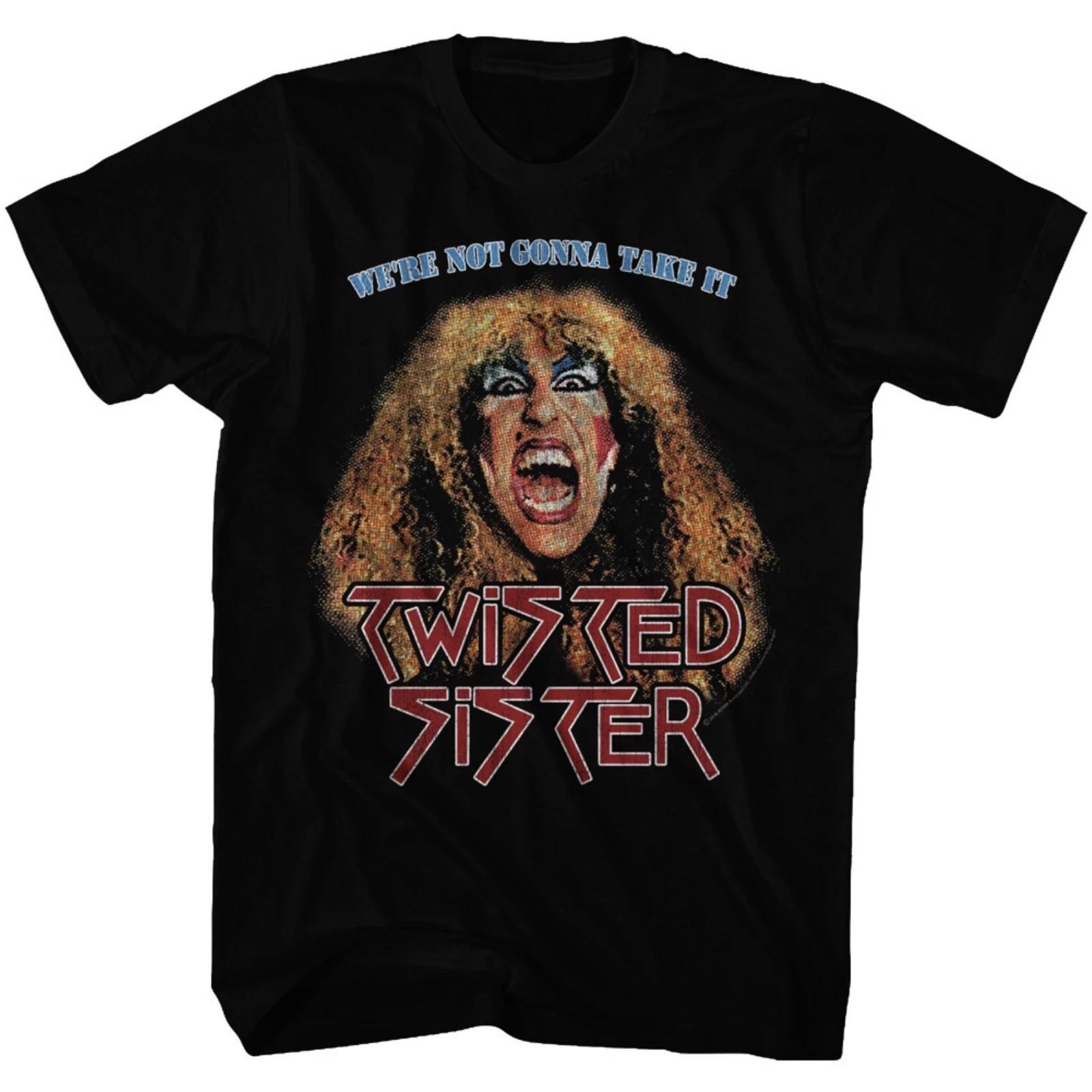 TWISTED SISTER cd lgo WE RE NOT GONNA TAKE IT DEE Official SHIRT New M-3XL 4XL