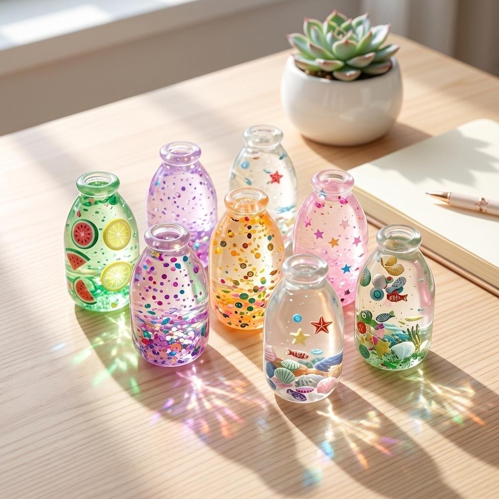 1 Bottle Stress Toy - Random Color, Portable Toy for Stress Adults Kids