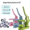 DIY Cartoon Badge Making Machine - Mini Anime Medal Maker for Children