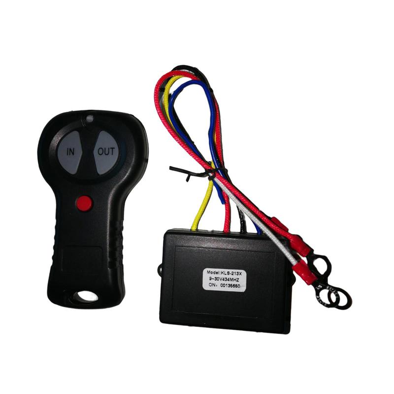 Winch Remote Control 12V with Indicator Light Accessory Winch Switches Easy