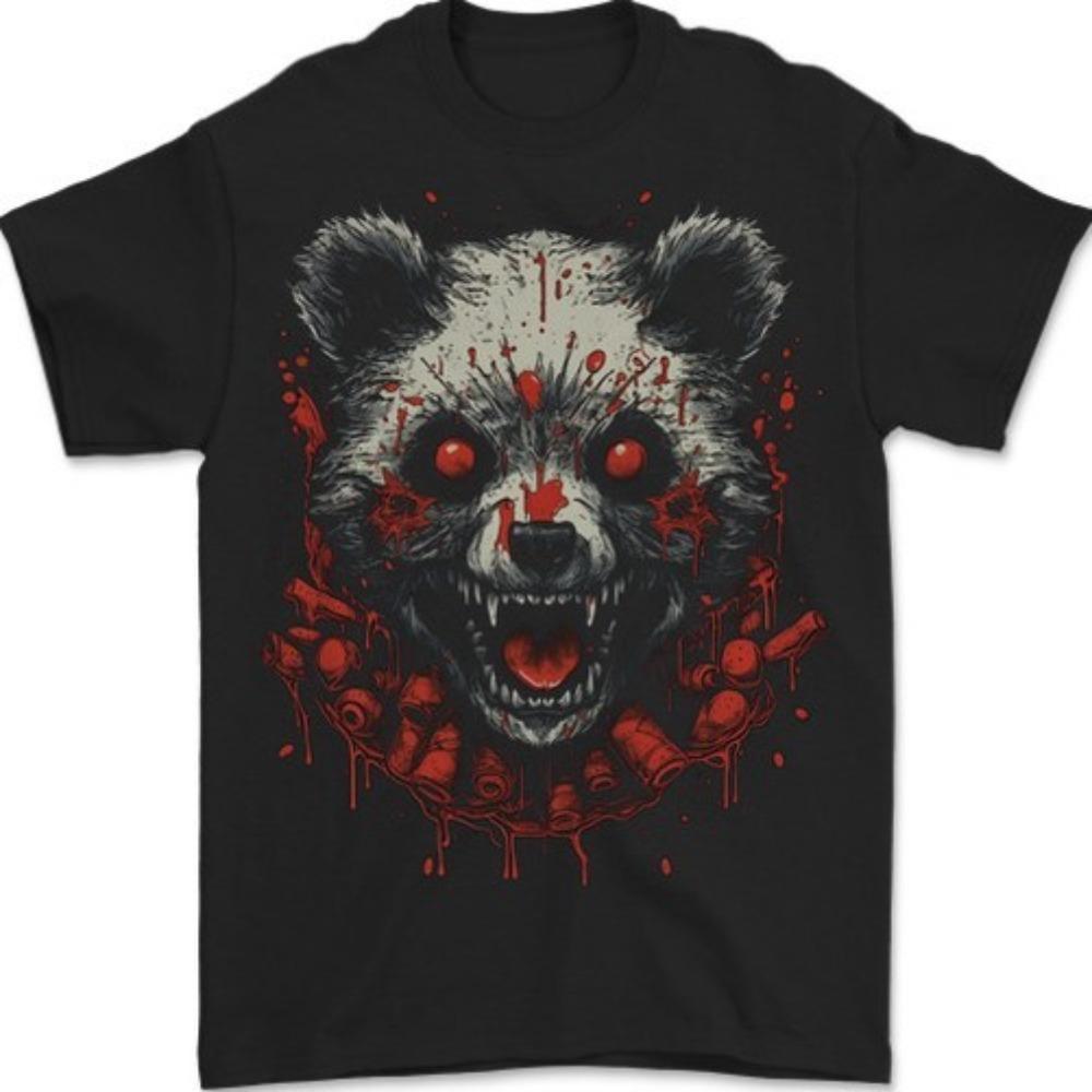 Bloody evil raccoon T-shirt S