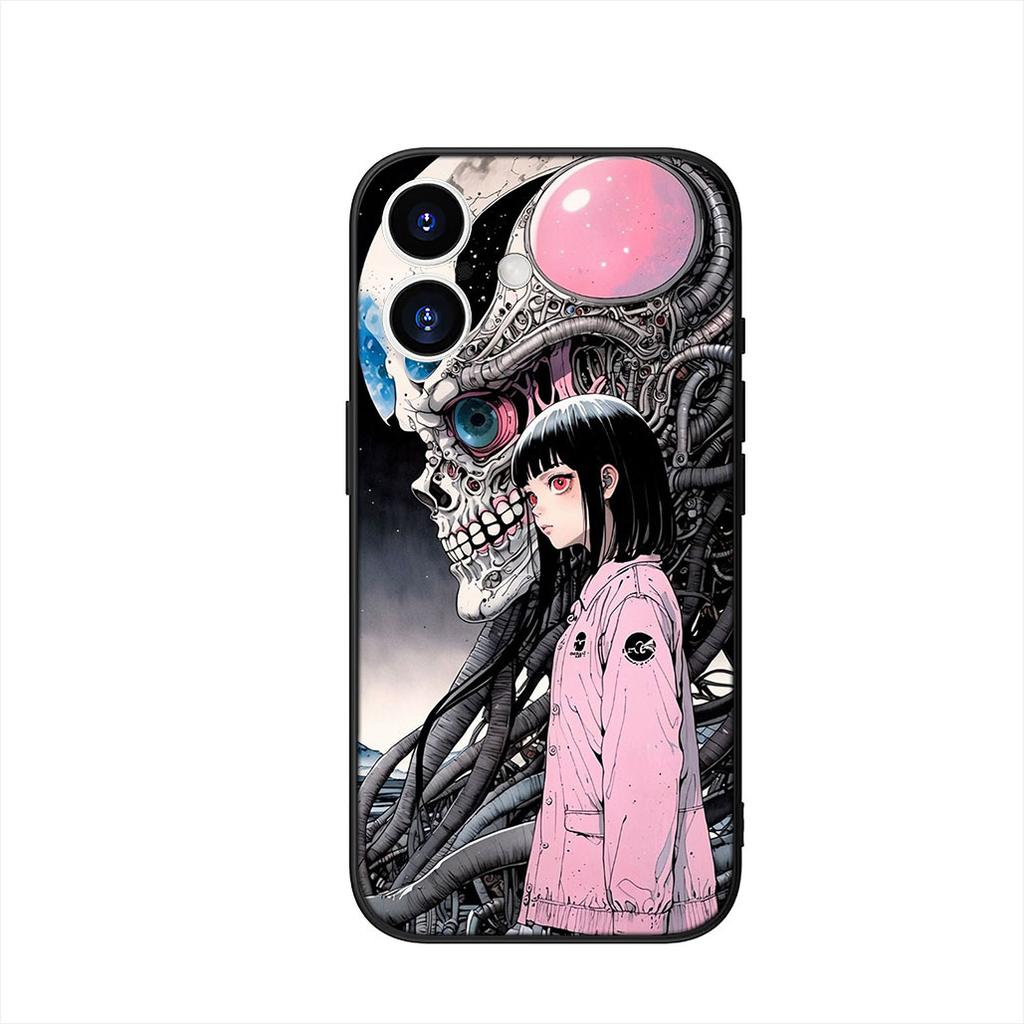 Tomie Junji Ito Cartoon Phone Case for Motorola Moto G04 G13 G14 g45 G22 G23 G32 G34 G35 G64 G82 G84 G53 G60 G72 E14 E15 E13