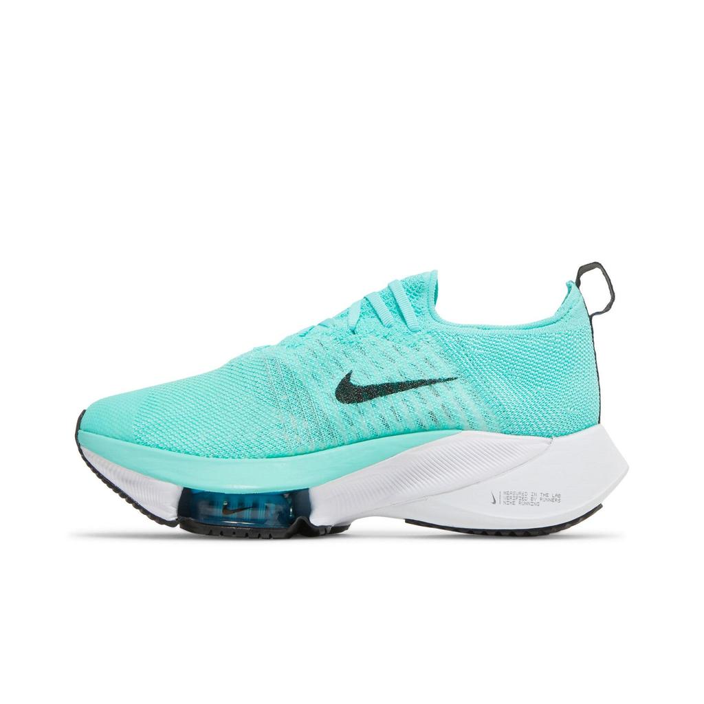 Nike Womens Air Zoom Tempo NEXT% Flyknit 'Hyper Turquoise' (women's Sizes) Hyper Turquoise / Chlorine Blue / White / Black Running Shoes