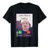 John Pork volá Odpovědět Volat Telefon Tričko Humor Legrační Milovník prasat Grafika Tričko Top Streetwear Móda Oblečení s krátkým rukávem Dárek