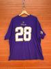 Vintage NFL Minnesota Vikings Adrian Peterson #28 T-Shirt / Size 2XL