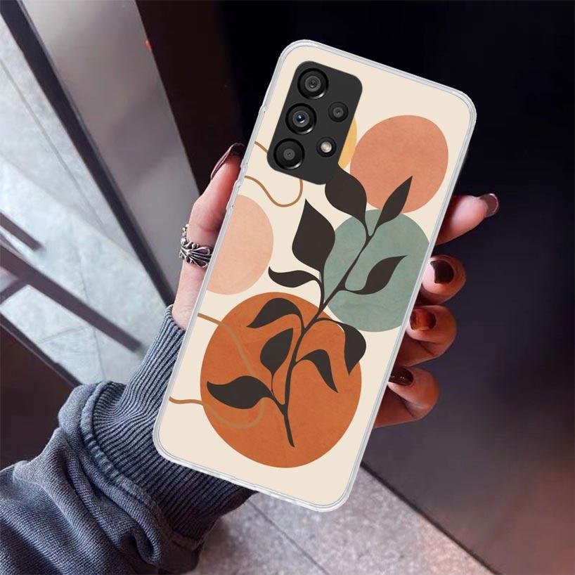 Abstract Women Face Line Phone Case For Samsung Galaxy A17 A57 A37 A16 A26 A36 A56 A15 A25 A35 A55 A14 A13 A54 A53 A34 A24 A33 A