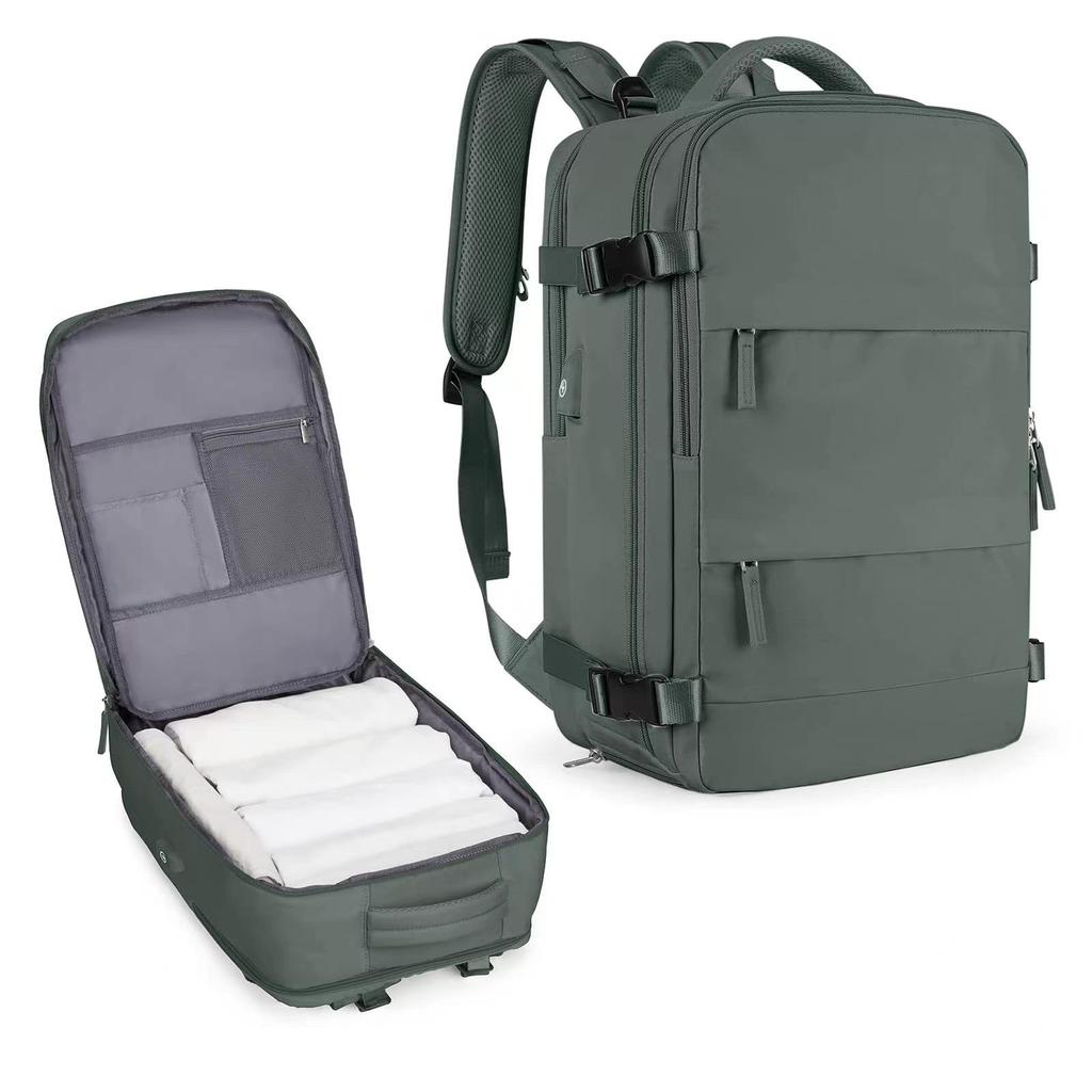 Unisex Travel Backpack: Large Capacity, Wet/Dry Separation, Laptop Compartment