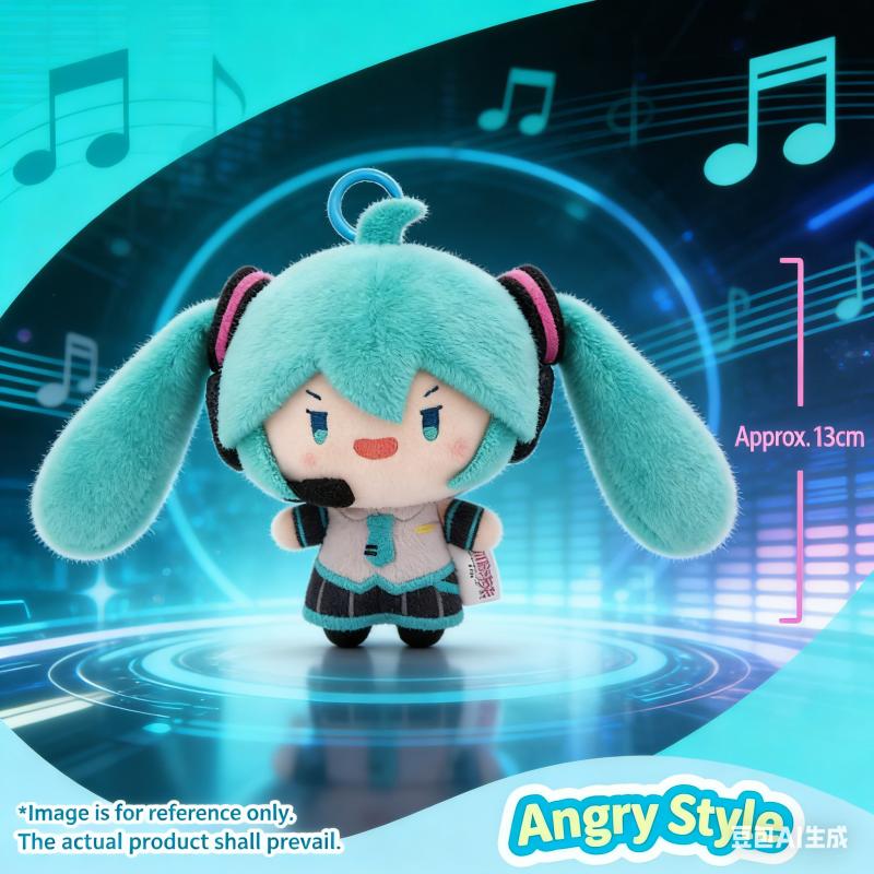 Neue Animation Hatsune Miku Zopf Schwingende Serie Plüschanhänger Cartoon Hatsune Hatsune Puppe Niedliche Umgebung Sofa. Anime Plüsch