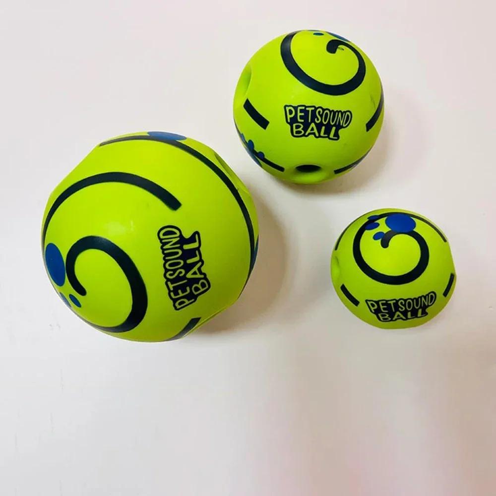 Hundespielzeug Lustiges interaktives Kicherball-Spielzeug für Hunde Zähneknirschen und Langeweile vertreiben Hund Verschleißfeste Kauspielzeuge Haustierbedarf