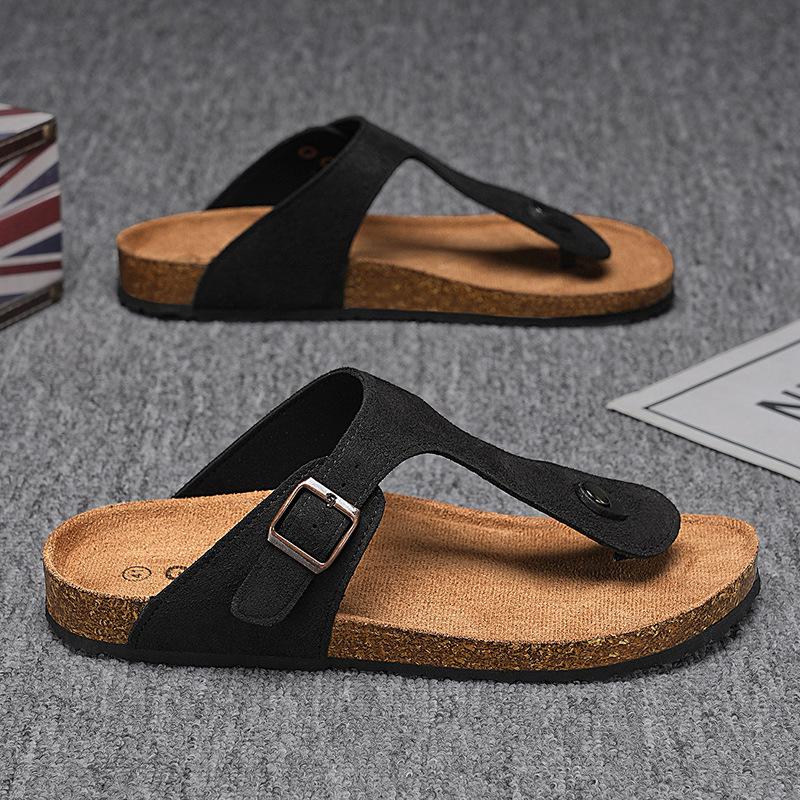 

Slippers men s 2025 summer new low-top wear-resistant men s outdoor leisure sports seaside wading sandals 45 чёрный