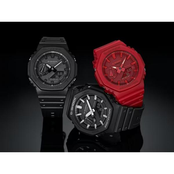 Casio G-Shock GA-2100-4AJF Red Dial Men's Watch