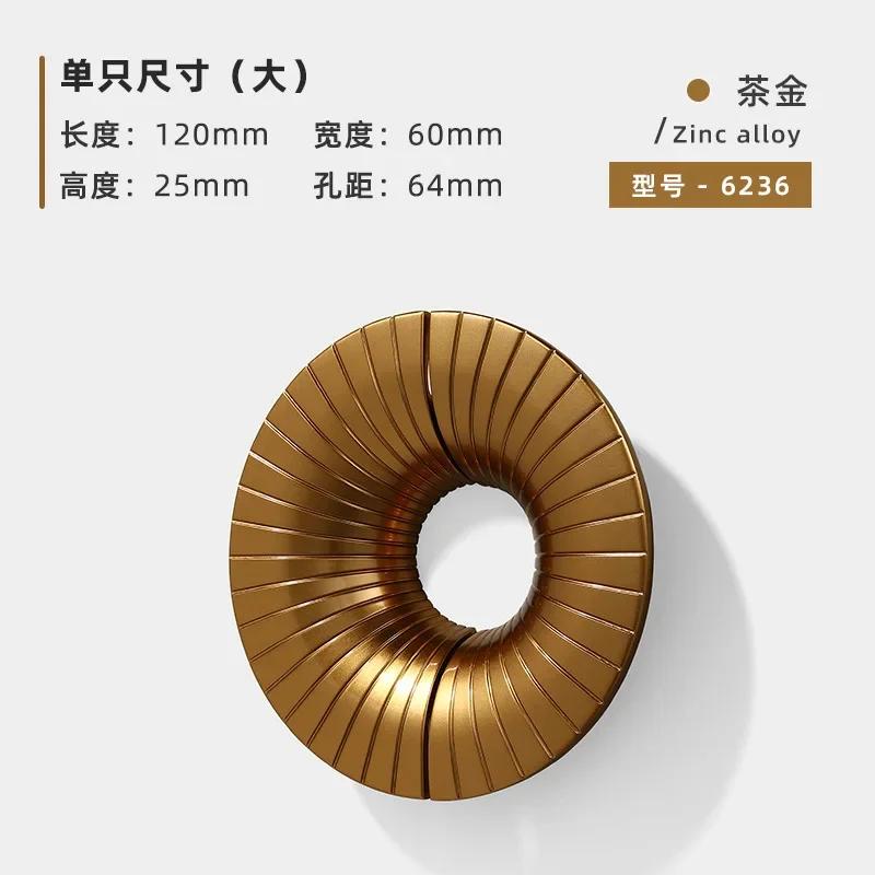 1pc Simple Half Round Kitchen Cabinet Handles Zinc Alloy Paired Cabinet Door Drawer Wardrobe Door Handles for Furniture 1PCS