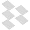 5pcs Transparent DIY Nose Mask Mold Reusable Nose Patch Tray for Facial Mask Machine