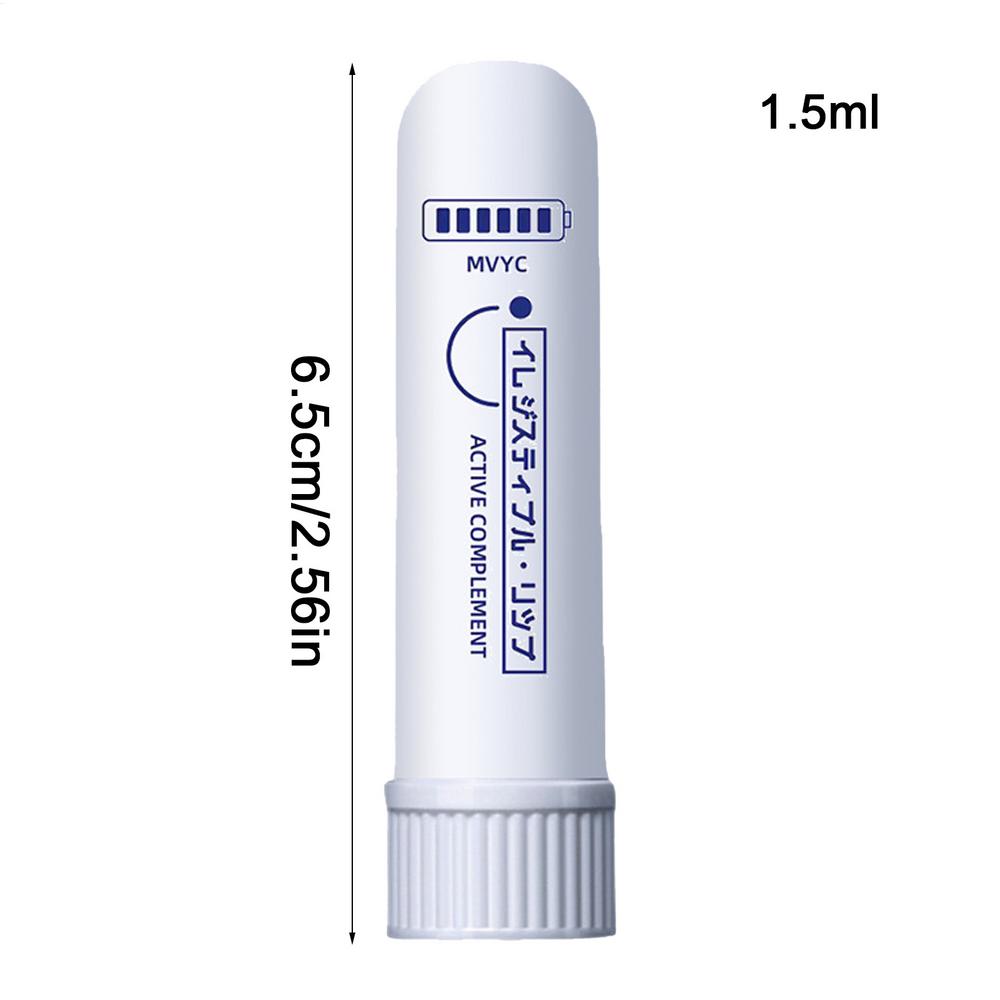 

Nasal Stick Boosts Focus Enhances Breathing Provides Fresh Sensation Aromatherapy Inhaler Prevent Drowsy Driving