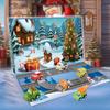 Cars Advent Calendar 2025 Construction Cars Set Xmas Countdown Calendar Holiday Countdown Calendar Gift for Kids Boys
