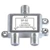 Digital 2 Way Coaxial Cable Splitter 5-2400MHz RG6 Compatible for Analog TV Satellite Antenna Home Theater Setup