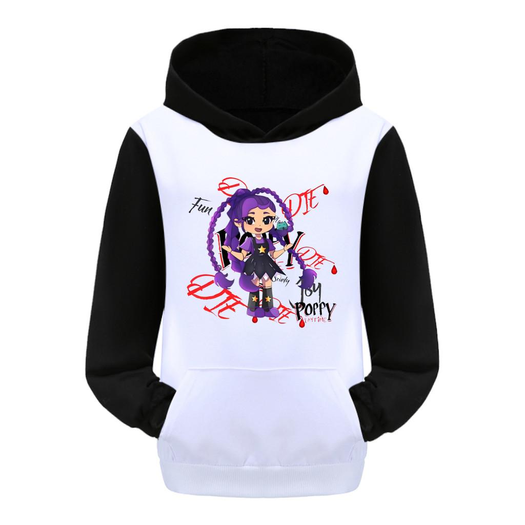 5593 Kids Girls Lily Lovebraids Print Casual Long Sleeves Hoodies Puterwear Street Hoodie