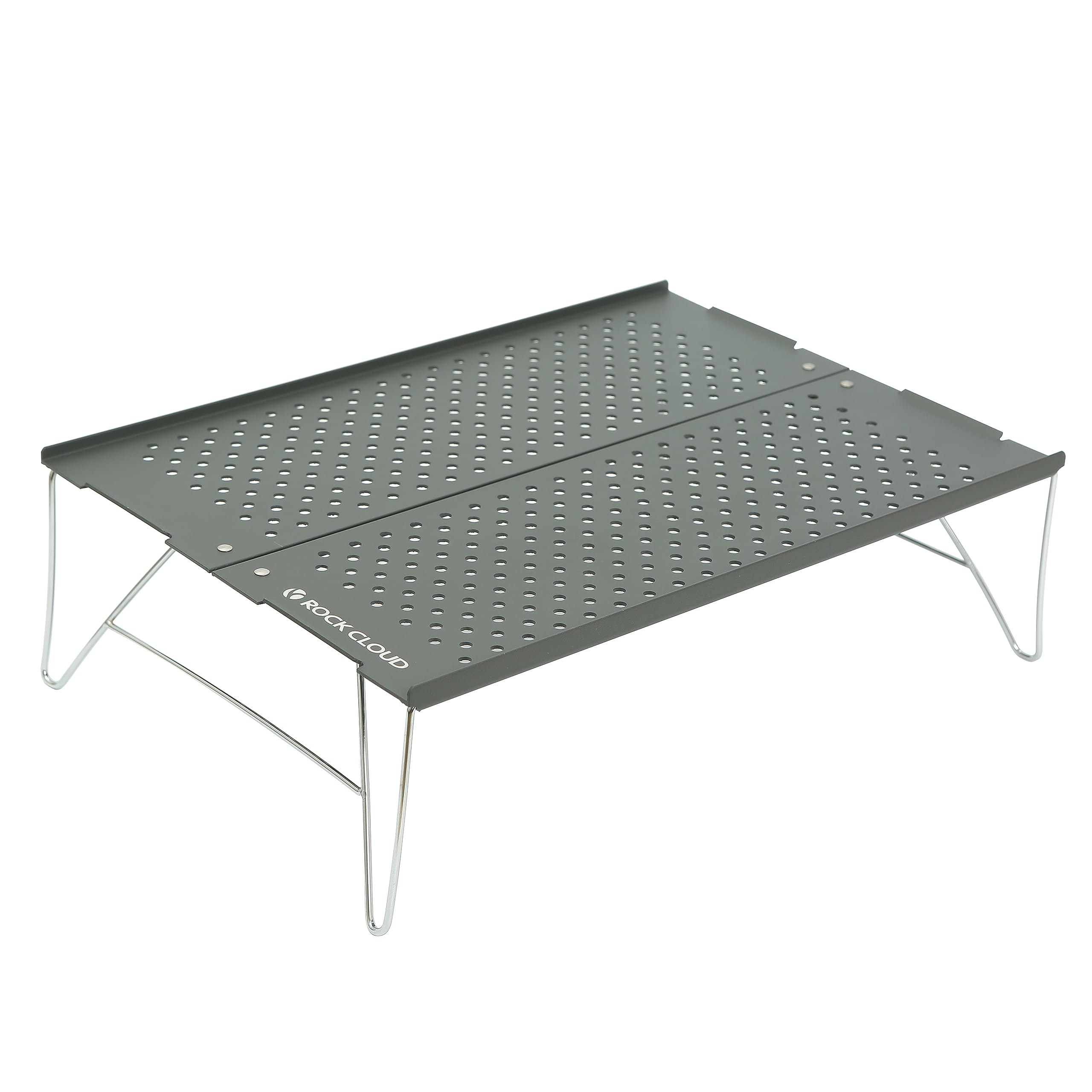 

ROCK CLOUD Outdoor Интегрированный Мини Складной 15 кг Вес Идеально подходит для Водного стола, Столешницы, Стола, Вместимость, Пеший туризм, Велоспорт, Компактный, Сверхлегкий, серый