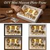 Romantic DIY Mini Museum Photo Frame Vintage Creative Memory Display Kit  Memory Display