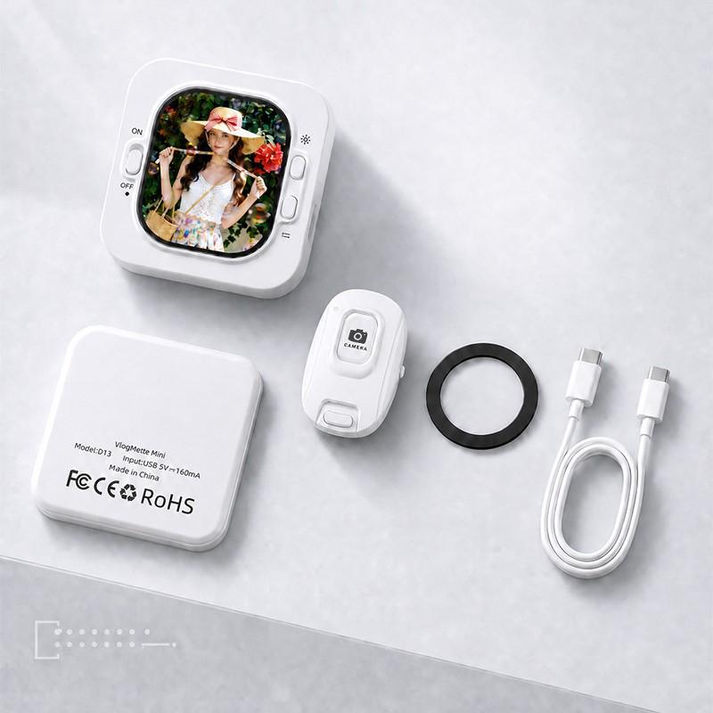 Portable Magnetic Mini Mobile Phone Projector with Wired Selfie Screen Function
