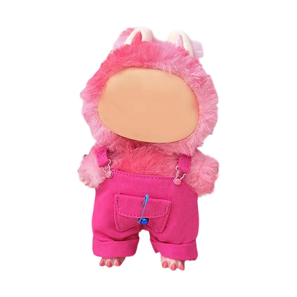 17cm Doll Clothes Overalls Baby Pendant Clothes Suspender Pants Clothes Replacement Trend Gift