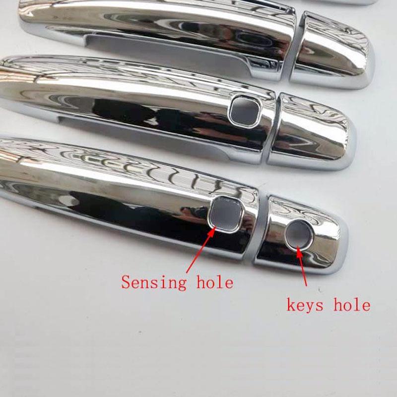 Abs Chrome Door Handle Covers  for Suzuki Kizashi 2011 Car Styling Stickers Auto Accessories 8 Pcs