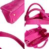 PRADA Canapa Kanapa mini tote Tote Bag canvas pink Women 1BG439 Used