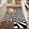 1PC 3D Patroon Keukenvloerkleed Antislip Deurmatten Pop design Badkamervloerkleed Badmat Tapijt voor Thuis Gootsteen Wasruimte Decor