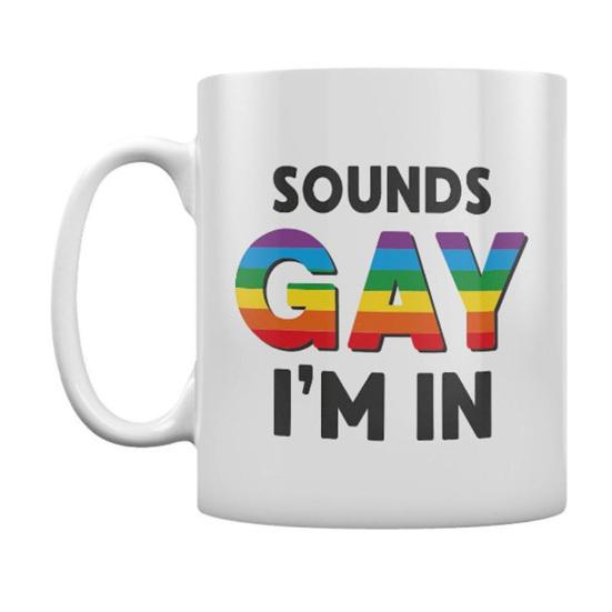 

Кружка Rainbow Heat Change Mug 11oz Я гей Смішне грубе повідомлення чашки розкриває як B