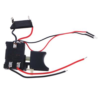 Electric Drill Dustproof Speed Control Push Button Trigger Switch Dc Cordless Drill Switch