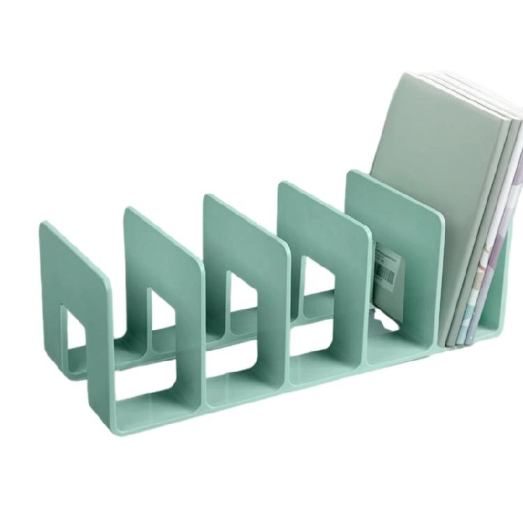 Acrylic Bookends Book Storage Stand File Sorter Reading Shelf Book Stands Decorative Bookends