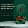 Electric fan small household ultra quiet office desktop portable folding USB student dormitory 2026 new small fan