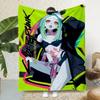 Cute Cartoon Rebecca Printed Picnic Blankets Warm Blanket Soft and Comfortable Blanket C-C-Cyberpunks-Home Travel Birthday Gift