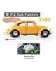 Retro Classic 1967 Volkswagen Beetle 5 Inch Metal Car Simulation Diecast & Toy Vehicle RMZ City 1:36 Alloy Model Gifts For Children