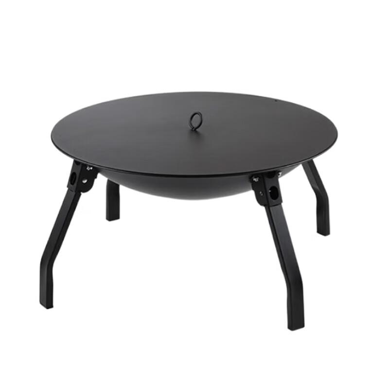 Folding Outdoor Charcoal Grill and Tea Stove Set