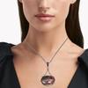 Mahagoni Obsidian Handgefertigt Damen Unisex Silberschmuck Anhänger 2.5