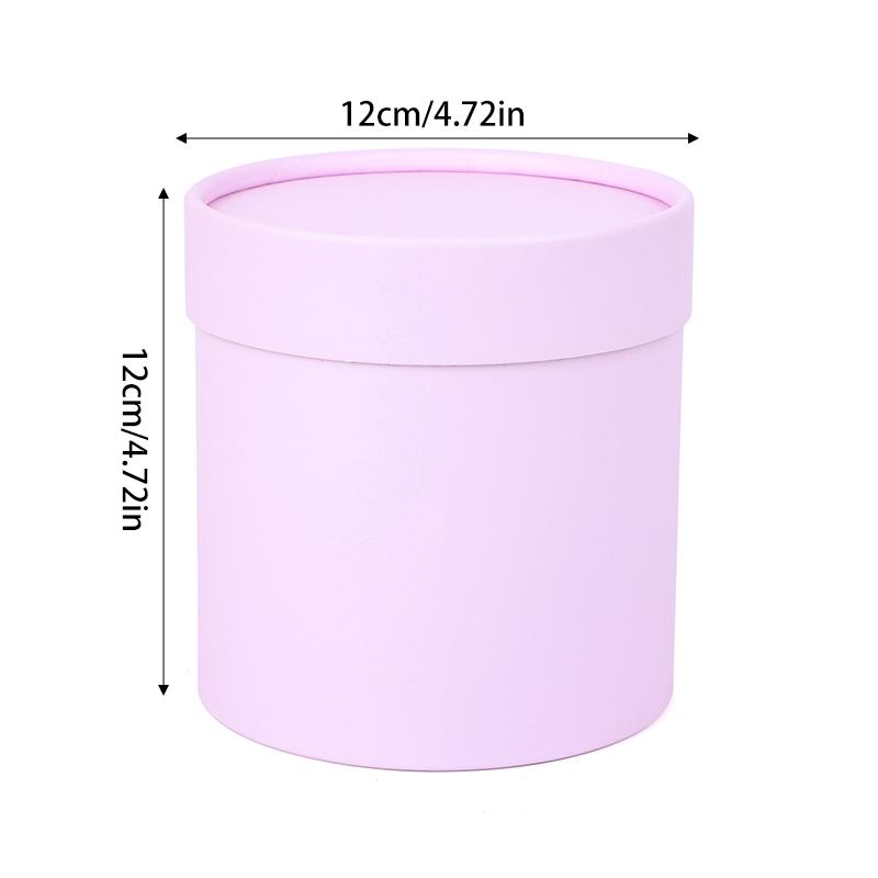 Kulatá květinová krabice Dárkové balení Papírová krabice na svatbu Uložení kytice růží Dekorace Potřeby na narozeninovou oslavu Valentýn