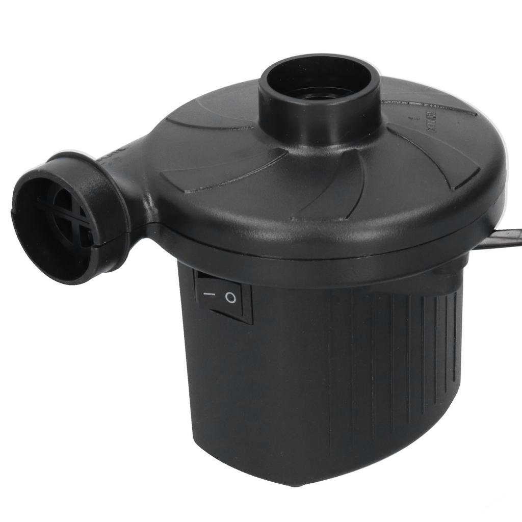 150W Electric Inflator Pump Portable 3‑Nozzle Deflated Inflated Universal Air Pump for Outdoor Camping