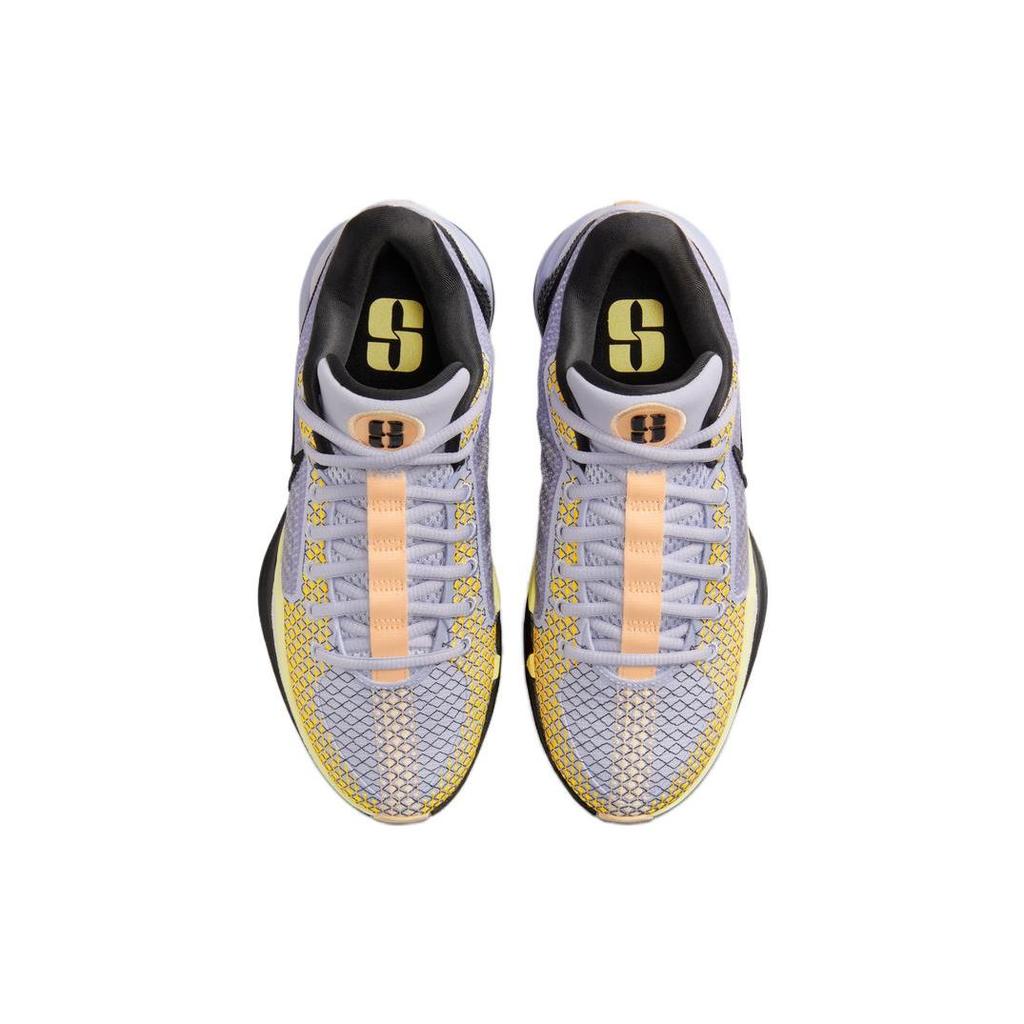 Nike Sabrina 1 Low top Basketball Shoes Women's Purple Yellow Asian Version FQ3389-501