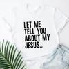 2027 Jesus Is King Letter Print Unisex Tshirt Christian Faith Hope Love Harajuku T Shirts Religion Oneck Tops Tees Streetwears